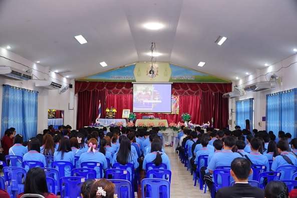 กิจกรรมปฐมนิเทศรายวิชาปรับพื้นฐานวิชาชีพ สำหรับสายสามัญ ม.6 ปีการศึกษา 2568